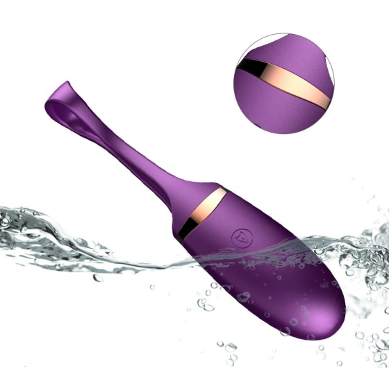 Віброяйце з пультом дистанційного керування - Vibrating Silicone Love EGG USB, BS6300002 Sex Aura Київ