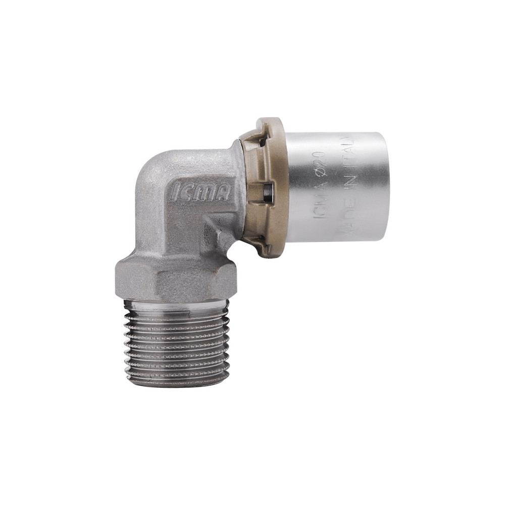 Куточок прес Icma 20х1/2" НР No404 Київ - фото 3