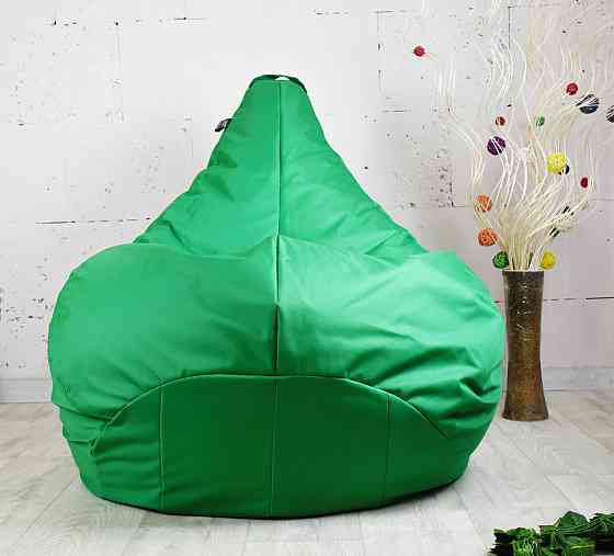 Кресло груша Оксфорд Зеленый Киев