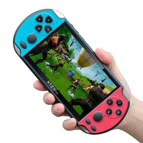 Портативна ігрова консоль X52 з великим екраном, вбудованими іграми, акумулятором і підтримкою TV-виходу Одеса - фото 1