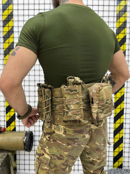Разгрузочный пояс РПС мультикам с подсумками  ТН6595 Одеса - фото 4