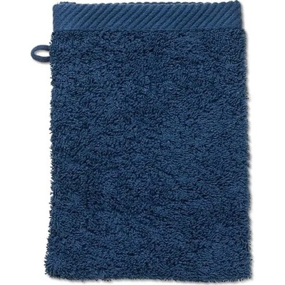 Полотенце Kela рукавичка махровая для лица Ladessa, темно-синее, 15х21 см (23284) (00000026299) Винница - изображение 1