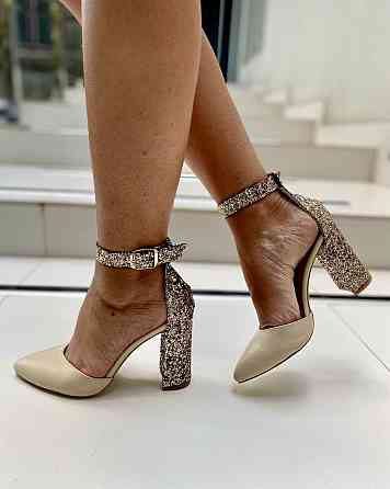 ARLEN Босоніжки жіночі ARLEN Бос-К-03 беж/золото (літо, шкіра натуральна) (4554) Коломыя