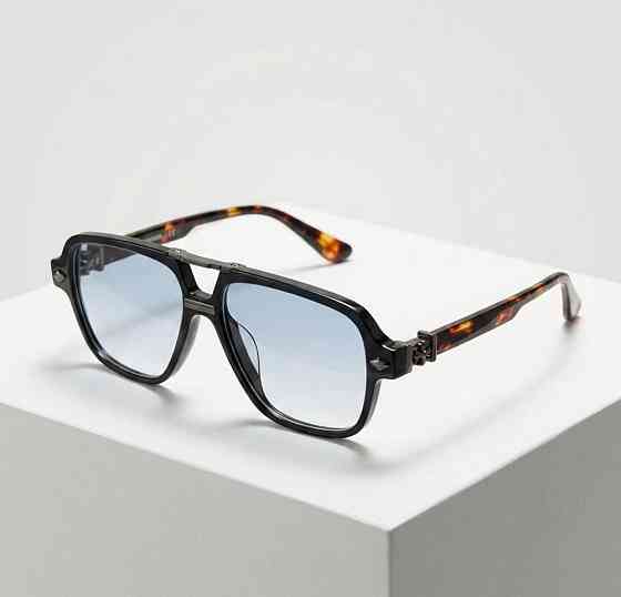 Солнцезащитные брендовые мужские очки Chrome Hearts (38260-1) Киев