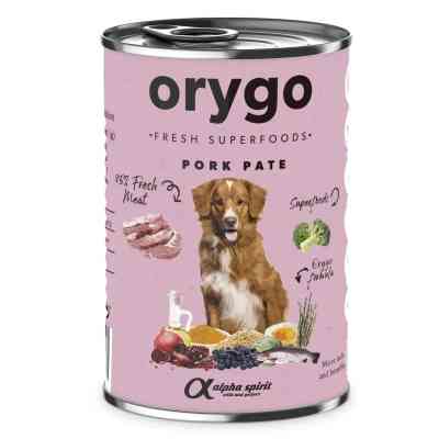 Консерви для собак Orygo Pork with broccoli 400 г (8436586312275/8436586312350) Вінниця