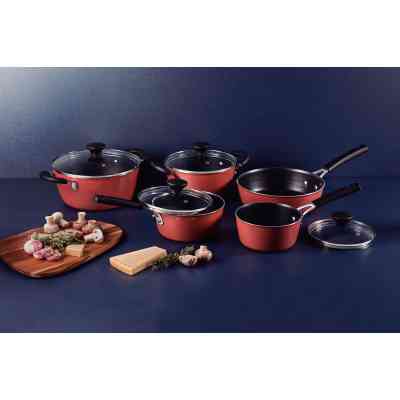 Набор посуды Tramontina Glenz 9 предметів Мідний (28699/410) Винница