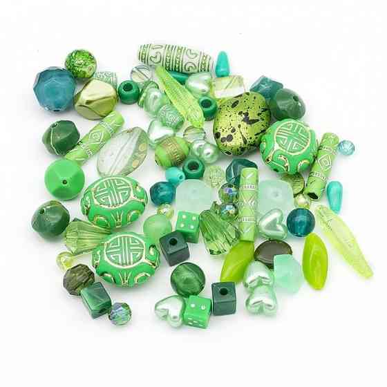 Декоративні намистинки для творчості Бомбей Dom Busin УТ100014221 в упаковці 110 шт Вінниця