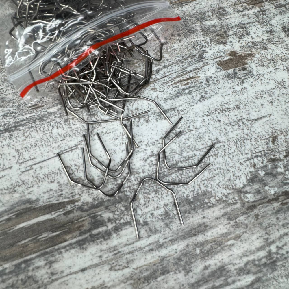 Набір скоб для гарячого степлера 800шт 8 видів ефективне рішення для ремонту пластикових деталей Київ - фото 4