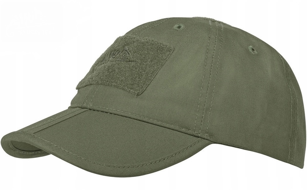 Універсальна Бейсболка (Кепка) зі складним козирком Helikon-Tex "PoliCotton Ripstop" (CZ-BBF-PR-02) Olive Нововолинськ - фото 1