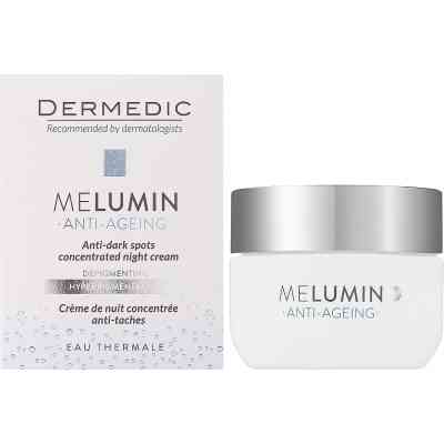 Крем для обличчя Dermedic Melumin Нічний крем-концентрат проти пігментації 50 мл (5901643177102) Вінниця