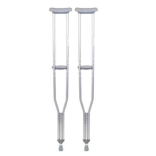 Милиці пахвові алюмінієві (пара), H = 114-134 см Дніпро - фото 5