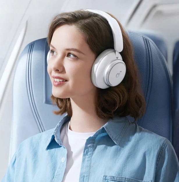 Bluetooth-Гарнітура Anker SoundCore Space Q45 White (A3040G21) ( Білий ) Харьков - изображение 8
