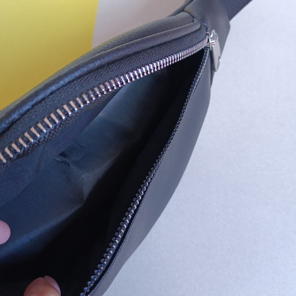 Сумка жіноча бананка чорна поясна сумка Київ - фото 5