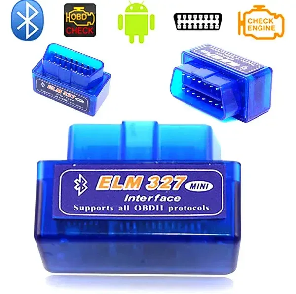 Автоадаптер ELM327 OBD2 mini BT (2 плати) для діагностики та зчитування помилок з ЕБУ автомобіля чер Одеса - фото 2
