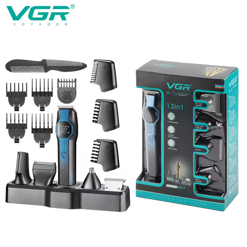 Домашні машинки для стрижки машинка для стрижки VGR Машинка волосся бездротова RW-73 Київ - фото 1