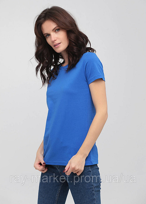 Футболка базовая Stedman Classic-T Unisex женская приталенная васильковая (ST2600-BRR) XXL Киев - изображение 1
