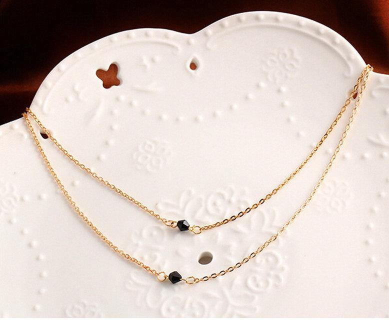 Цепочка женская с бусинами Киев - изображение 3