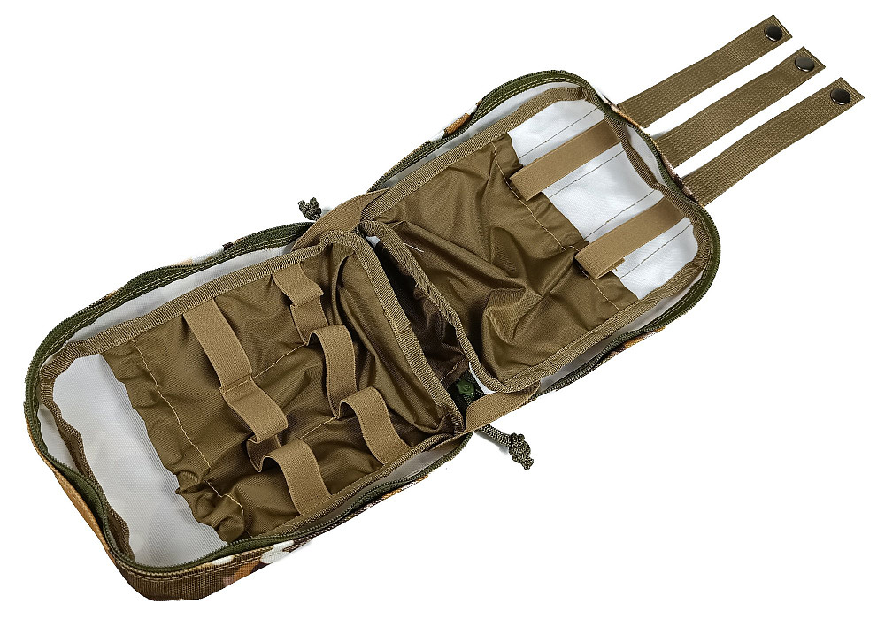 Підсумок аптечка тактична MOLLE Multicam Arid (степовий) для РПС, разгрузки або жилету Коломия - фото 6