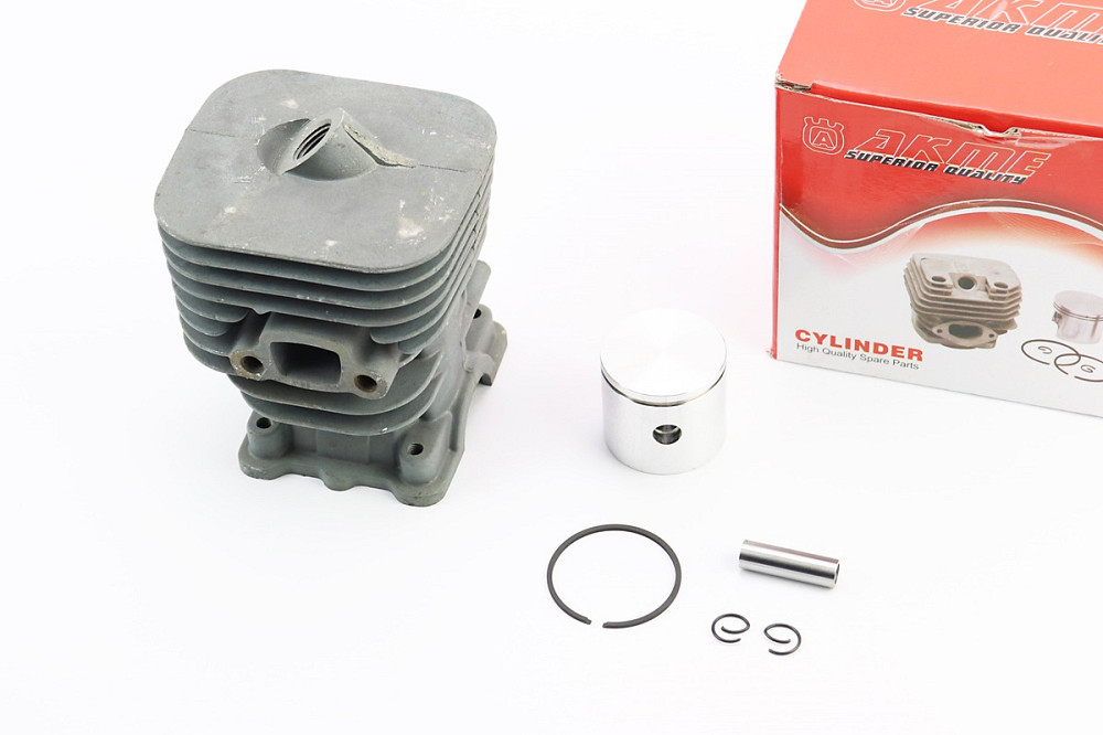 Циліндр к-кт (цпг) 35mm (палець 8mm) "чорний" Husqvarna 125R/128R Київ - фото 1