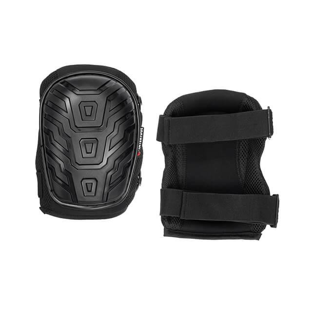 Наколінники захисні, накладки протиковзкі з ПВХ, тканина 600D, гелеві подушки, неопренові ремені INTERTOOL SP-0053 Київ - фото 2