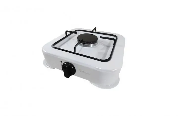 Плита газовая настольная газовый таганок Domotec MS 6601 белая Коломия - фото 2