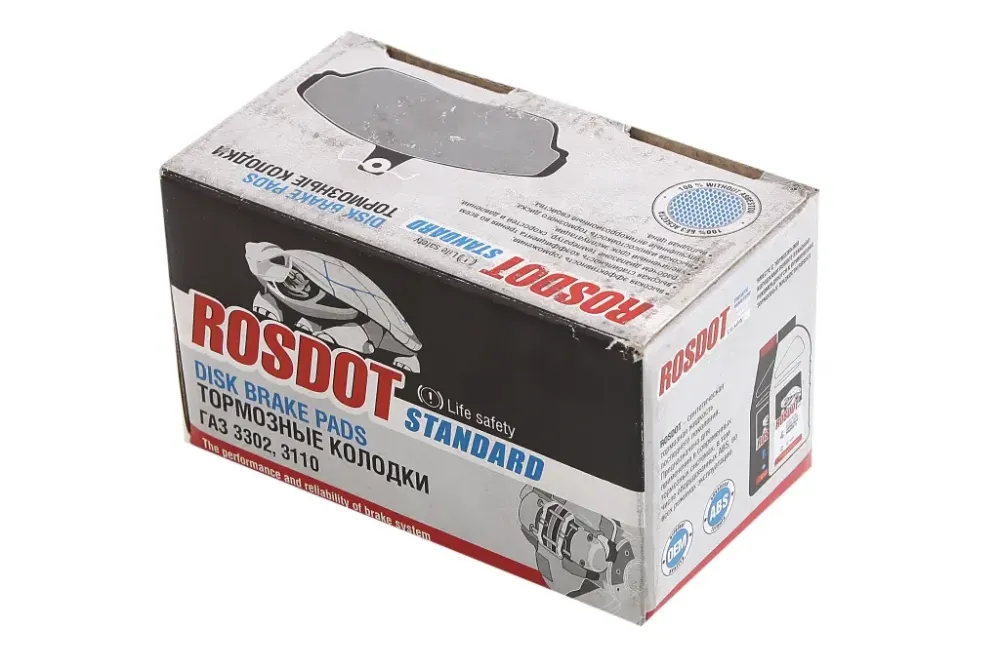 Колодки ГАЗ-3302 передние RosDot Standard Винница - изображение 2