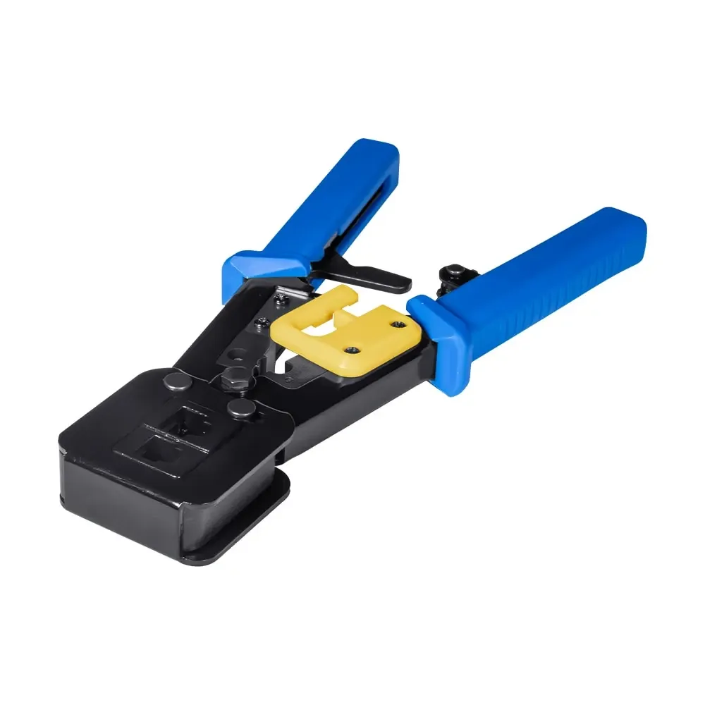 Кримпер E-NET CT-01/6P+8P Інструмент для обтискання конекторів RJ45 прохідного типу (74-00116) Київ - фото 2
