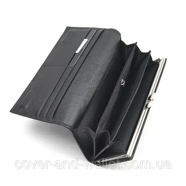 Женский кожаный кошелёк на магнитах красного цвета Marco Coverna MC 1411 Киев - изображение 8