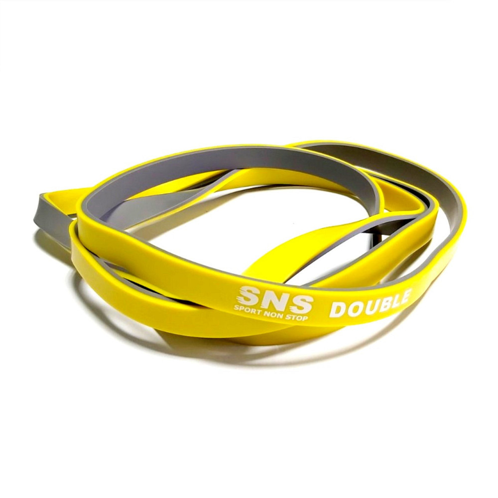 Еспандер стрічка-кільце подвійний SNS 145-13-DOUBLE Вишневе - фото 2