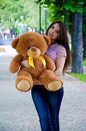 М'яка  іграшка подарунок на 8 березня плюшевий ведмедик Бойд 100 см Коричневий Тернопіль