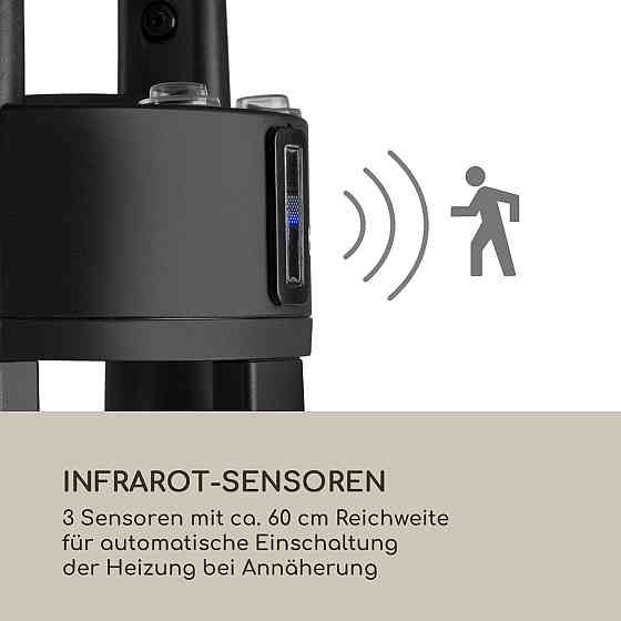 Primal Heat 65 Bistro Table Carbon IR Нагрівальний елемент 1200W LED 65 см Скло 65 см (Німеччина, читати Рівне