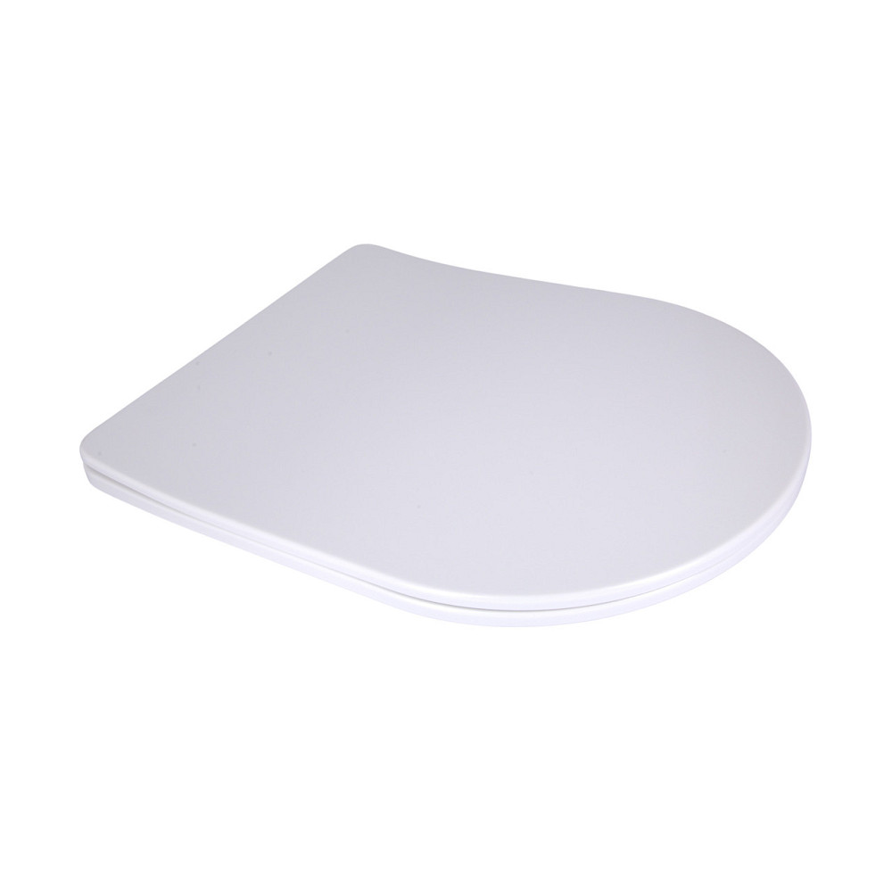 Qtap Сиденье для унитаза напольного (Vlasta) 560×363×30 мм, White, с микролифтом, Slim Duroplast, Quick Release QT28228300W3 Киев - изображение 6