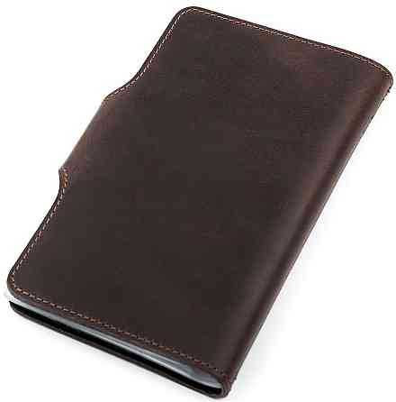 Візитниця велика Shvigel 13904 шкіряна Коричнева Київ