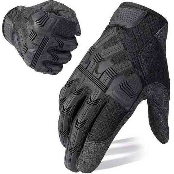 Перчатки тактические 2E, Full Touch, L, черные (2E-TACTGLOFULTCH-L-BK) Киев