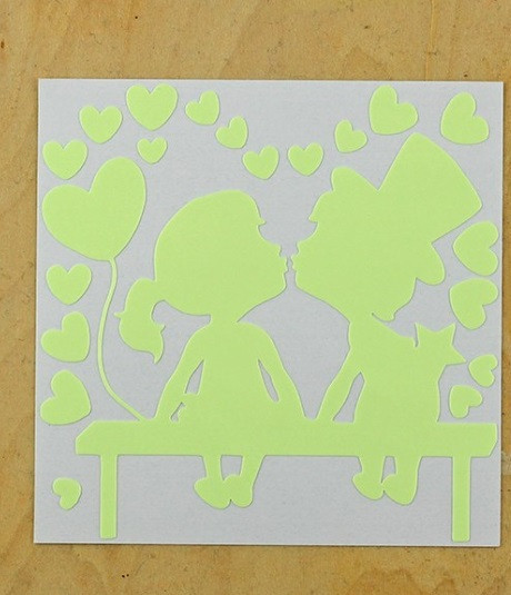 Люминесцентная наклейка - 10*10см Киев - изображение 3