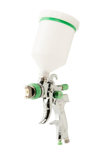 Фарбопульт пневматичний MASTERTOOL HVLP II ВПЛБ 600 мл Ø 1,3 мм круглий/плоский факел 180-260 л/хв 3-4 бар 80-8908 Коломыя - изображение 1