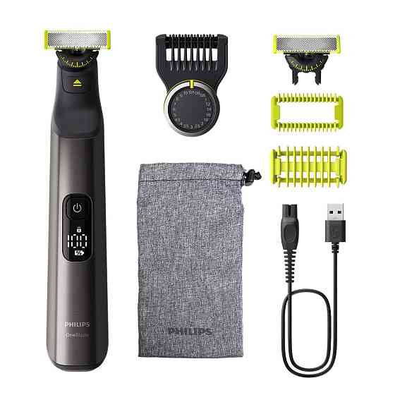 Електроверстат Philips OneBlade Pro QP6552/15 Чорний Харків