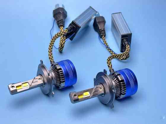 Комплект LED ламп H7 K68 (120W) с пультом — 3 цвета (3000K/4300K/6000K) + Стробоскоп Харьков