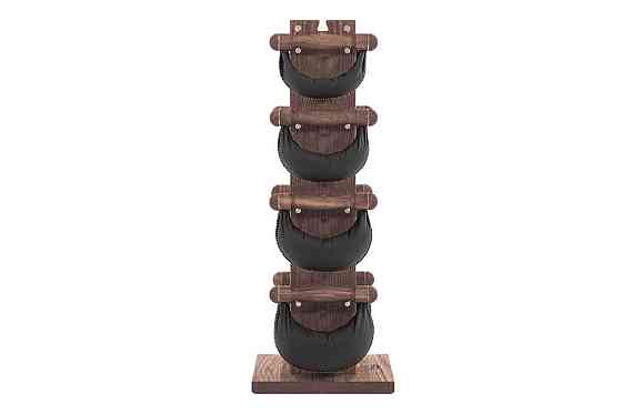 Набір гантелі з підставкою SwingBell Tower NOHRD 2-8 кг Oak Vintage Leather Київ