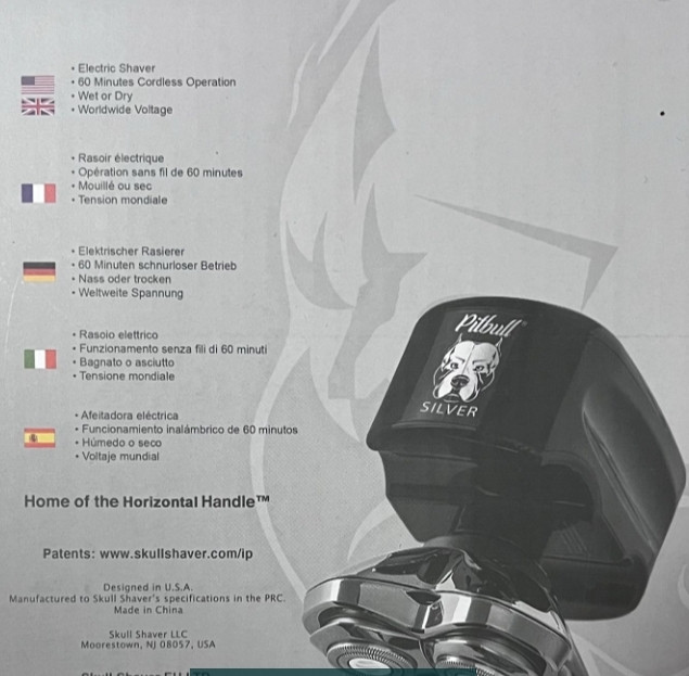 Електробритва Skull Shaver PutBull Silver PRO акумуляторна. Київ - фото 3