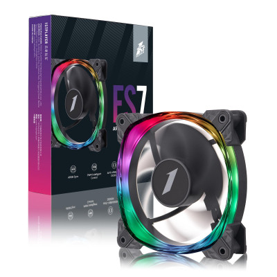 Кулер для корпуса 1stPlayer FS7 Black (FS7-BK-1IN1) Винница - изображение 10