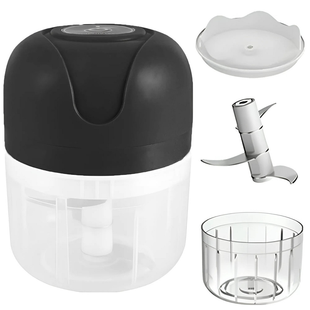 Міні подрібнювач для кухні від USB,250мл,Чорний SBR Київ - фото 1