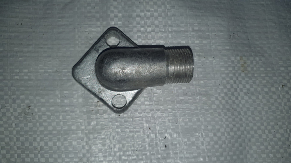 Фланець кутовий насоса НШ-10. М22х1.5. Алюміній. Украина. НШ46-0505037. Харків - фото 1