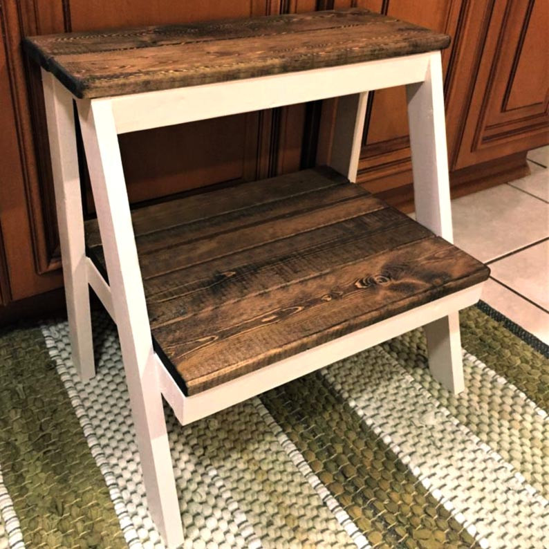 Лавка-сходинка "Палус" зефір-сепія Миколаїв - фото 1