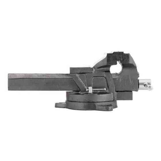 Тиски слесарные поворотные, 150 мм, 9,6 кг INTERTOOL HT-0083 Киев