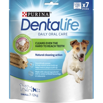 Ласощі для собак Purina DentaLife Small Для підтримки здоров'я порожнини рота 115 г (7613035379817) Вінниця - фото 1