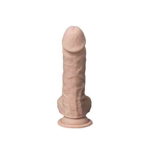 Фаллоимитатор SilexD Vetus Real Skin Flesh (8in MODEL 1) суперсофт-силикон+Silexpan, диаметр 4,1 см Sex Aura Киев