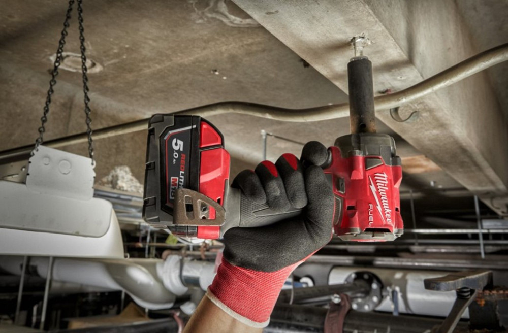 Гайковерт акумуляторний безщітковий 1/2'' MILWAUKEE, M18 FIW2P12-502X, 339Нм, з піном (зарядний пристрій M12-18 FC, 2 акумулятор Одеса - фото 7