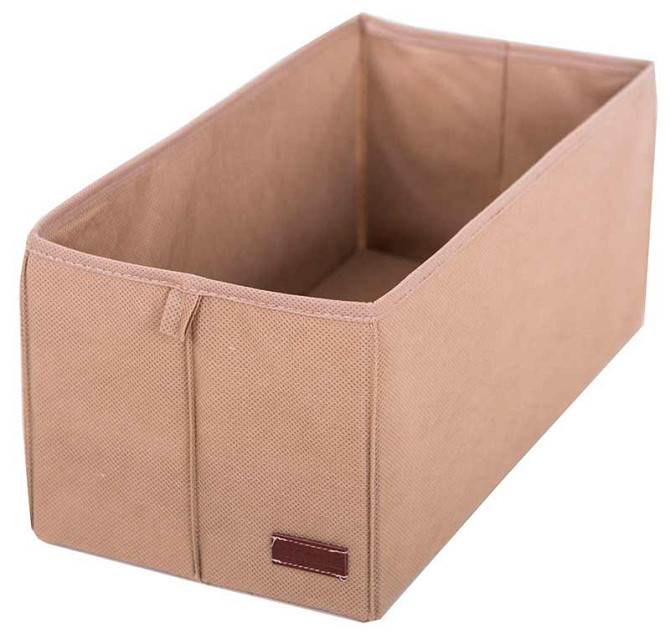 Текстильні коробки для будинку KHY-beige (Бежевий) Суми - фото 5