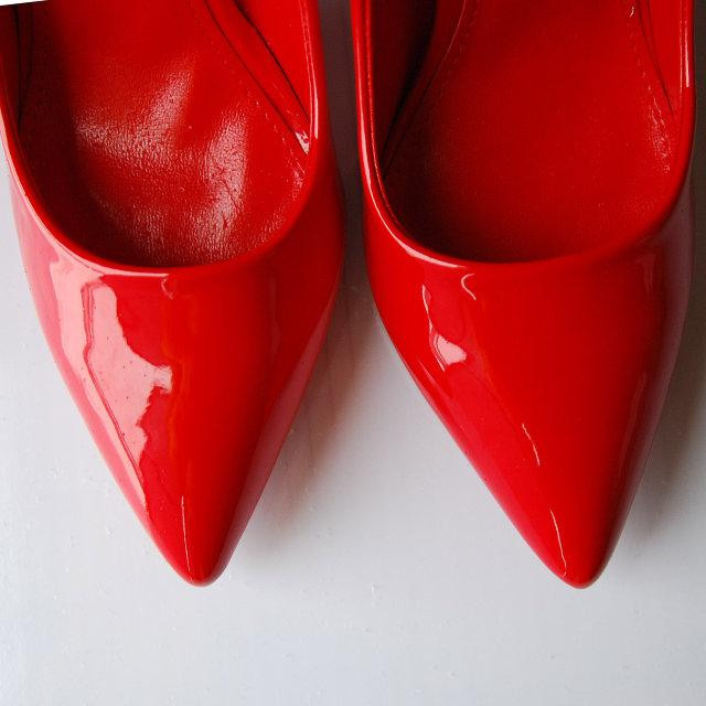 Seastar Туфлі жіночі SEASTAR червоні еко-лак каблук 11см 36р (1898) Коломыя - изображение 2